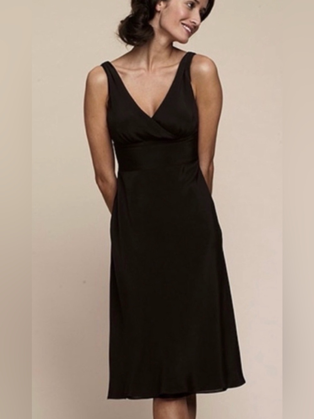 J.Crew Silk Empire Waist Dress
